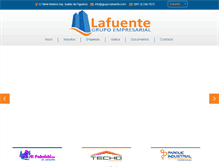 Tablet Screenshot of grupo-lafuente.com